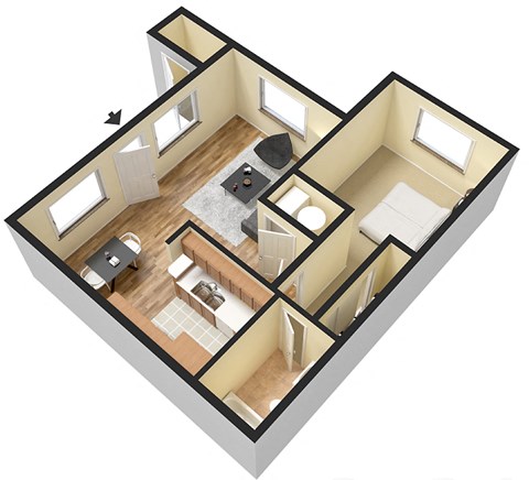 5275 W. Seventh Street 1-2 Beds Apartment, Market Rate for Rent - Photo Gallery 18